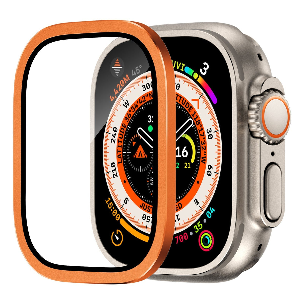 Titanium Screen Protector for Apple Watch Ultra