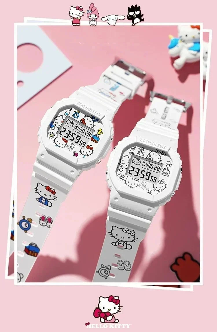 Original ZGO Sanrio Digital Waterproof Wrist Watch